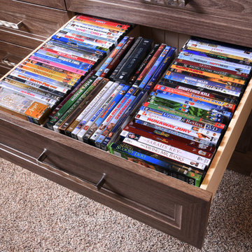 DVD Storage Drawer - Detail