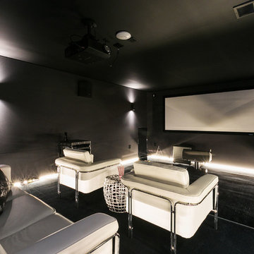 Eclectic Home Theater