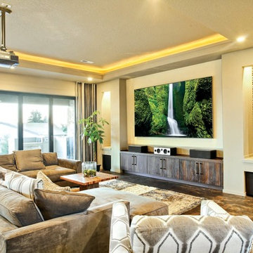 Elegant Home Theater