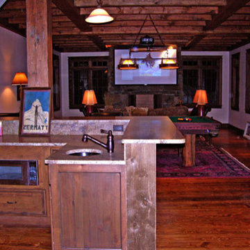 Entertainment Room Bar, , Ski Camp Yellowstone Club