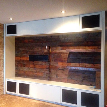 Entertainment Unit Feature Wall