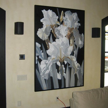 Examples of Artwork in Client Homes