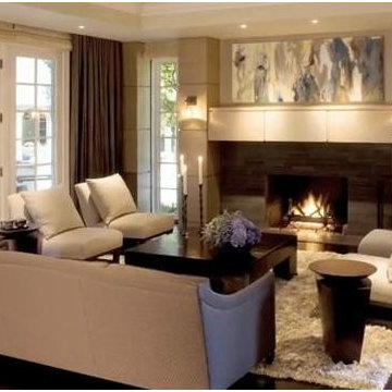 French Chateau Theater Room