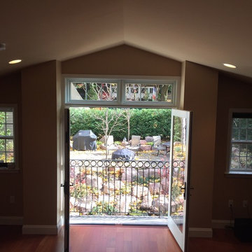 French Doors Open up to Balcony