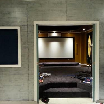 From game room to Theater Room