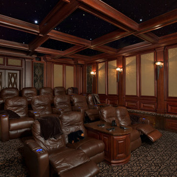 Garage to 3D Home Theater -NAHB, AIBD, QR Design Awards