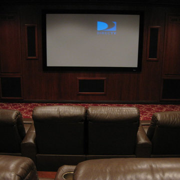 Garage to Home Theater Transformation