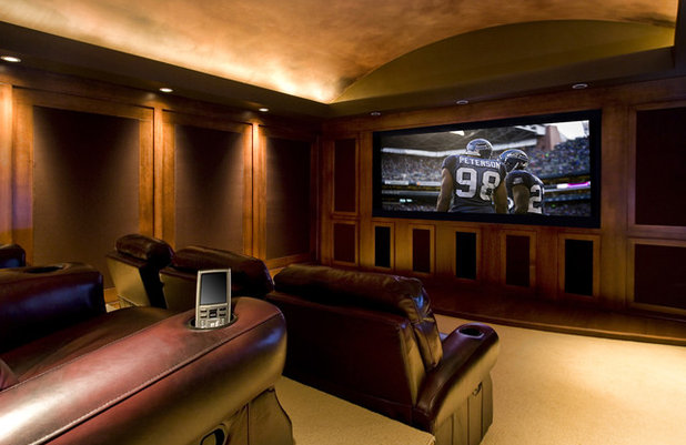 American Traditional Home Theater Traditional Home Theater