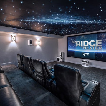 Gold Winner for Best Home Theater up to $25K, 2018 Home of the Year Awards