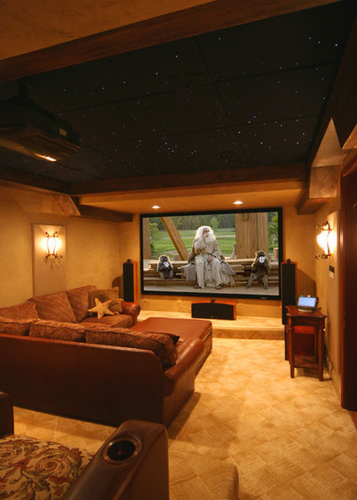 Traditional Home Theater by Gramophone