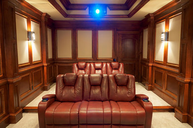Example of a home theater design in Other