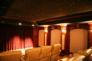 Hollywood Style Theatre Room