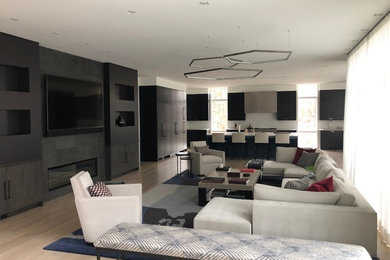 Foto di un home theatre design