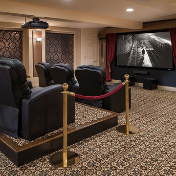 Home Theater and Entertainment Room