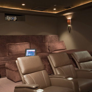 Home Theater | Anthem | 03102 by Pinnacle Architectural Studio