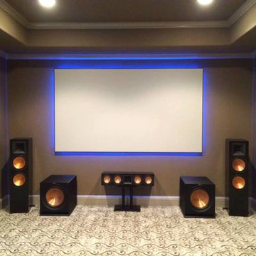 Home Theater Installation with Klipsch Speakers