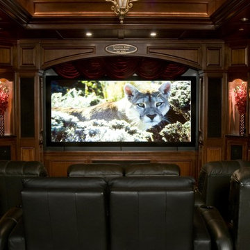 Home Theater interiors