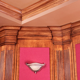 Example of a classic home theater design in Other