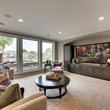 Home Theater – O'Donnell Woods Model – 2014 Fall Parade of Homes