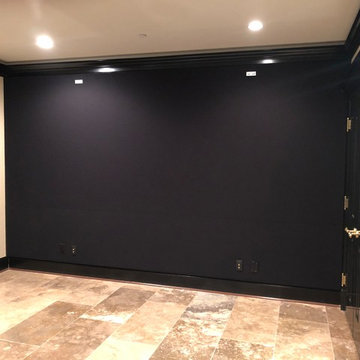 Home Theater Project With Acoustic Wall