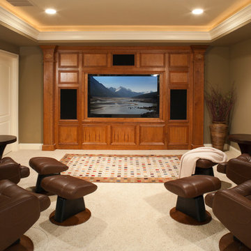 Home Theater Room Basement