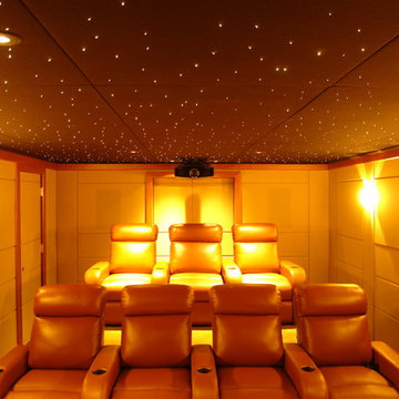Home Theater Room - Star sky