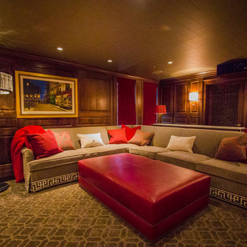 Home Theater  transformed Library