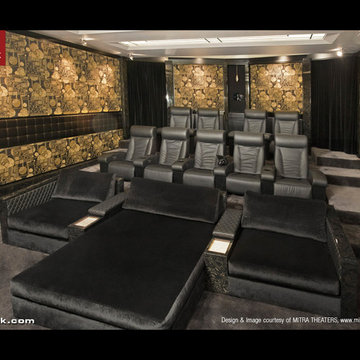 Home Theater with Fortuny and Intimo Seats