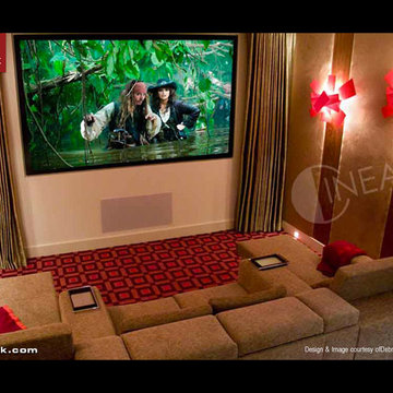 Home Theaters with Cineak Luxury  Seats