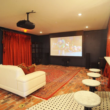 Home theatre and bistro in one