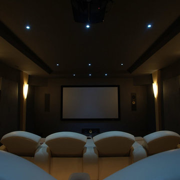 Home Theatre with LED Lights