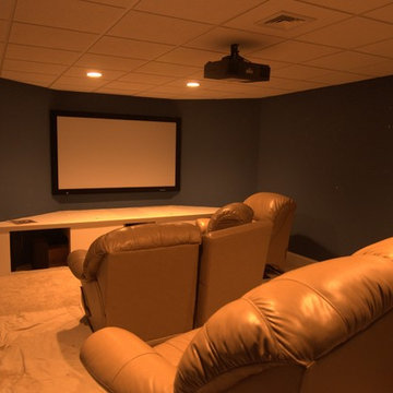 Inexpensive Theater Makeover (Before)