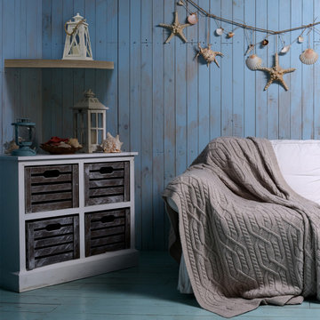 InPlace 18" Floating Corner Shelf Driftwood - 9602052E
