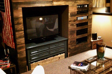 Example of a home theater design in Kansas City