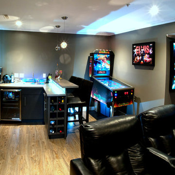 Kitchen and Theatre Room Renovation in Langley, BC