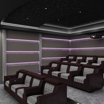 Lavender Galaxy Custom Theatre
