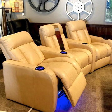 Leather Home Theater Seating