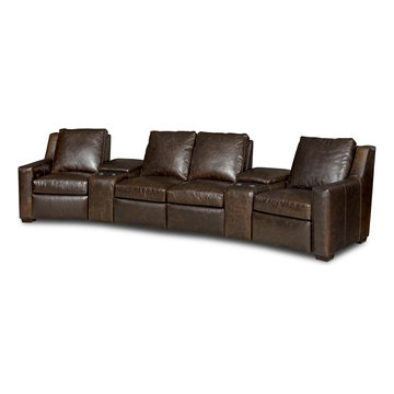 Leather Home theater Seating