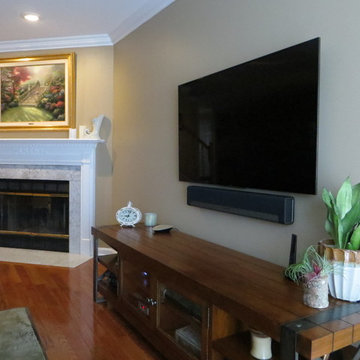 Living Room TV & Sound Bar