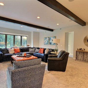 Living/Theater Room - The Ascension - Super Ranch on Acreage