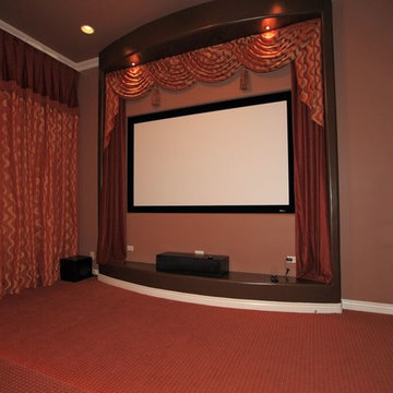Luxury Remodel Theater Room