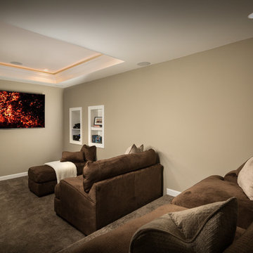 Mableton Basement with Bar & Home Theater