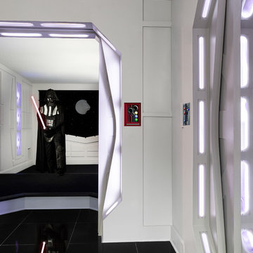 Marietta Star Wars Inspired Basement & Theater