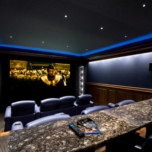 Led Rope Light Home Theater Ideas Photos Houzz