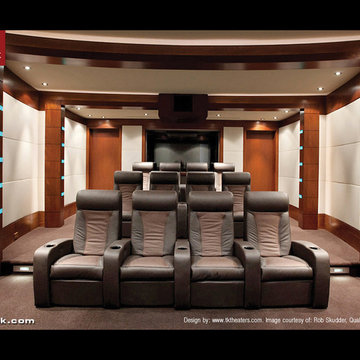 Media Room and Private Cinema Seats by Cineak