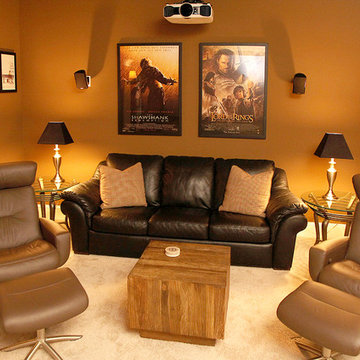 Media Room / Home Theater by Star Furniture in North Houston, Texas
