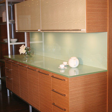Modern media and entertainment center or buffet