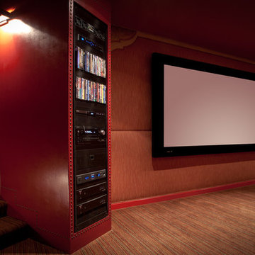Moroccan Theater Room