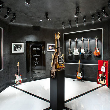 Music Room - Guitar Display