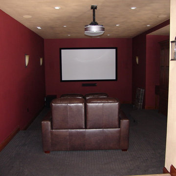 Narrow Home Theater Solution